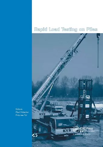 Rapid Load Testing on Piles cover