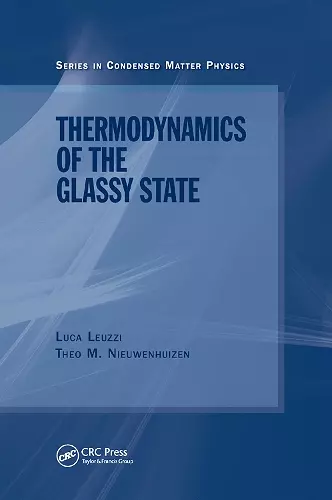 Thermodynamics of the Glassy State cover