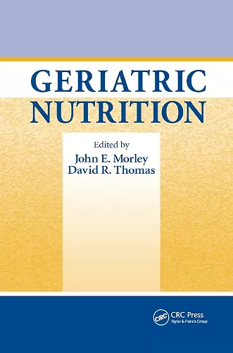 Geriatric Nutrition cover