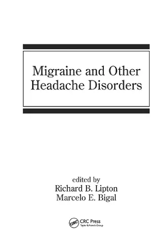 Migraine and Other Headache Disorders cover