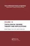 Topological Degree Theory and Applications cover