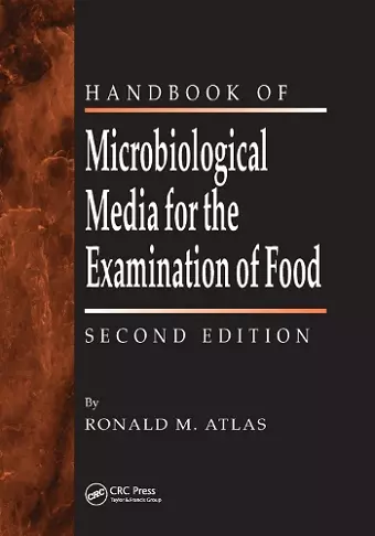 The Handbook of Microbiological Media for the Examination of Food cover