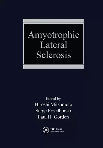 Amyotrophic Lateral Sclerosis cover