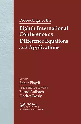 Proceedings of the Eighth International Conference on Difference Equations and Applications cover