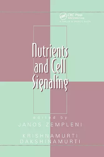 Nutrients and Cell Signaling cover