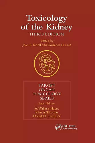 Toxicology of the Kidney cover