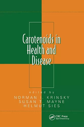 Carotenoids in Health and Disease cover