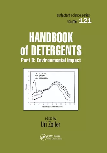 Handbook of Detergents, Part B cover