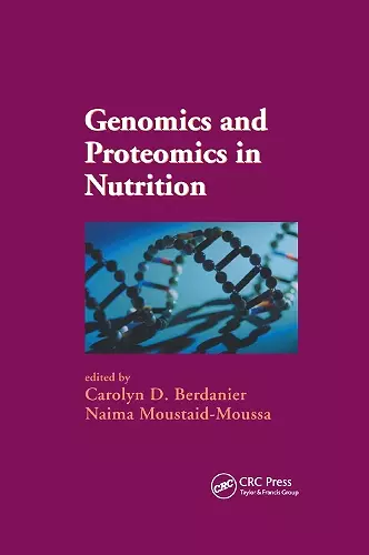 Genomics and Proteomics in Nutrition cover