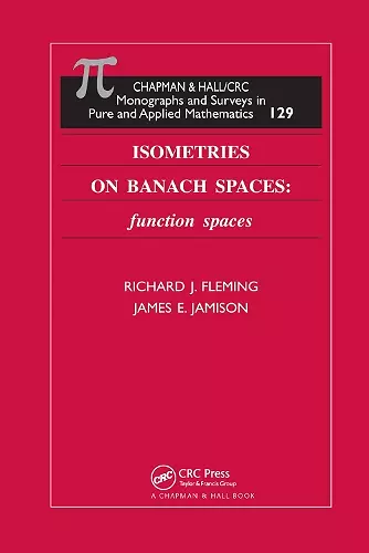 Isometries on Banach Spaces cover