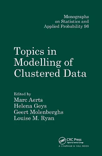 Topics in Modelling of Clustered Data cover