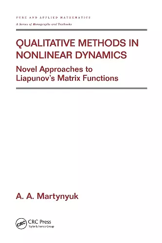 Qualitative Methods in Nonlinear Dynamics cover