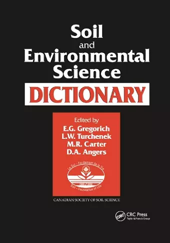 Soil and Environmental Science Dictionary cover