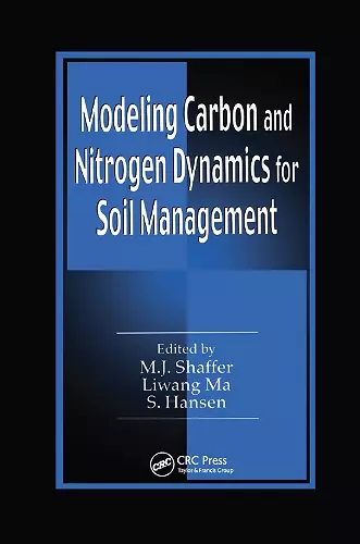 Modeling Carbon and Nitrogen Dynamics for Soil Management cover