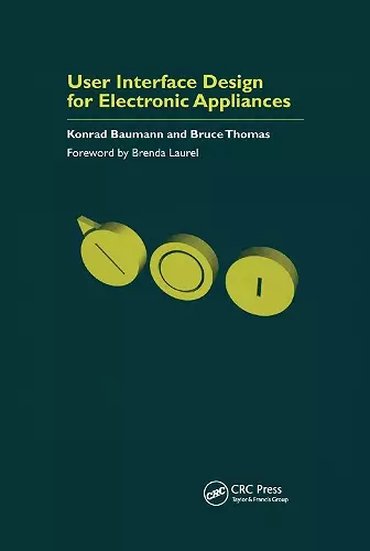 User Interface Design of Electronic Appliances cover