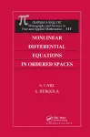 Nonlinear Differential Equations in Ordered Spaces cover