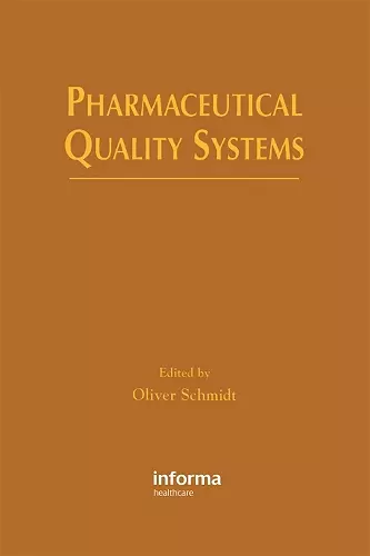 Pharmaceutical Quality Systems cover