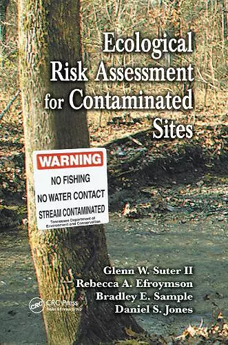 Ecological Risk Assessment for Contaminated Sites cover