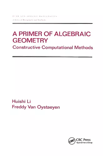 A Primer of Algebraic Geometry cover