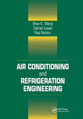 Air Conditioning and Refrigeration Engineering cover