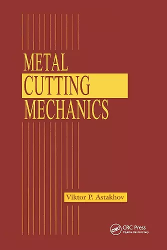 Metal Cutting Mechanics cover