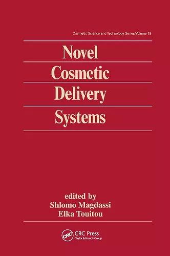 Novel Cosmetic Delivery Systems cover