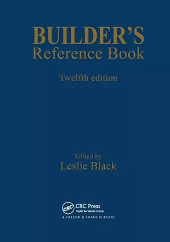 Builder's Reference Book cover