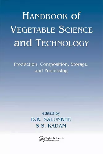 Handbook of Vegetable Science and Technology cover