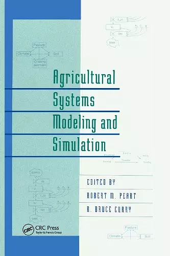 Agricultural Systems Modeling and Simulation cover