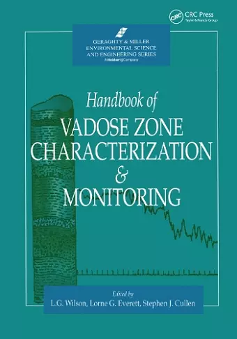 Handbook of Vadose Zone Characterization & Monitoring cover