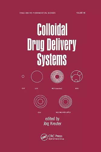 Colloidal Drug Delivery Systems cover