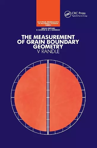 The Measurement of Grain Boundary Geometry cover