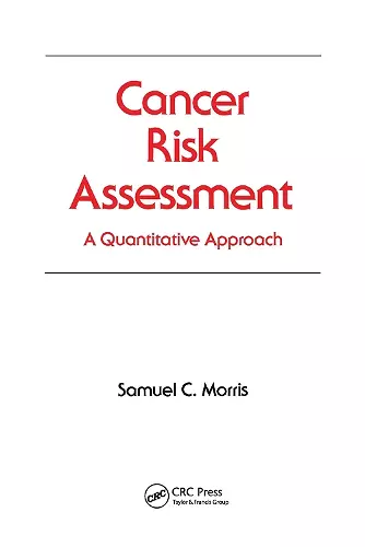 Cancer Risk Assessment cover