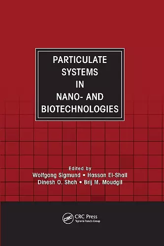 Particulate Systems in Nano- and Biotechnologies cover