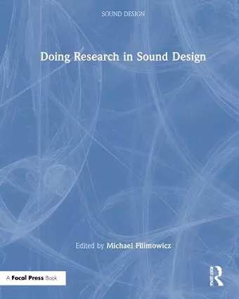 Doing Research in Sound Design cover