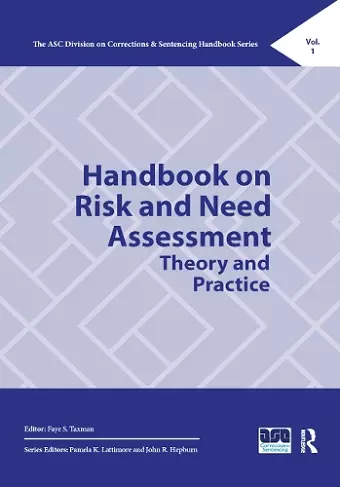 Handbook on Risk and Need Assessment cover