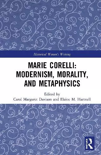 Marie Corelli: Modernism, Morality, and Metaphysics cover