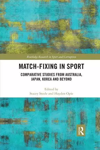 Match-Fixing in Sport cover