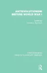 Antievolutionism Before World War I cover