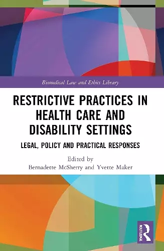 Restrictive Practices in Health Care and Disability Settings cover