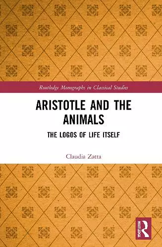 Aristotle and the Animals cover