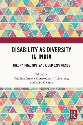 Disability as Diversity in India cover