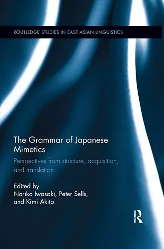 The Grammar of Japanese Mimetics cover