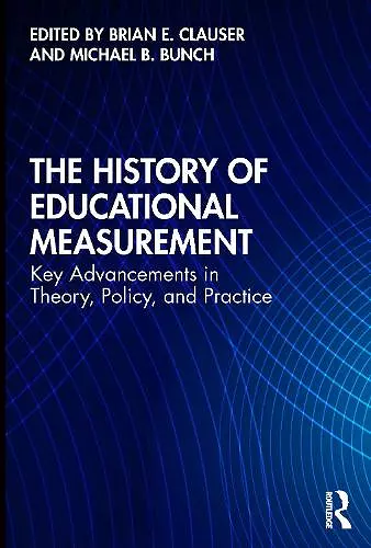 The History of Educational Measurement cover