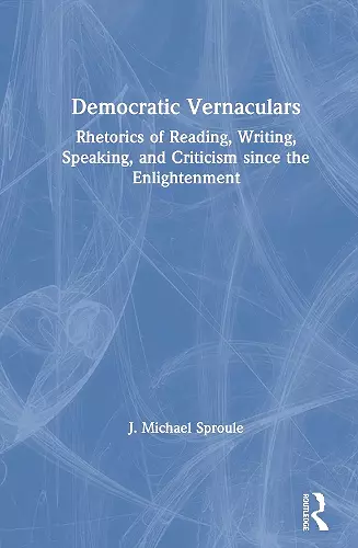 Democratic Vernaculars cover