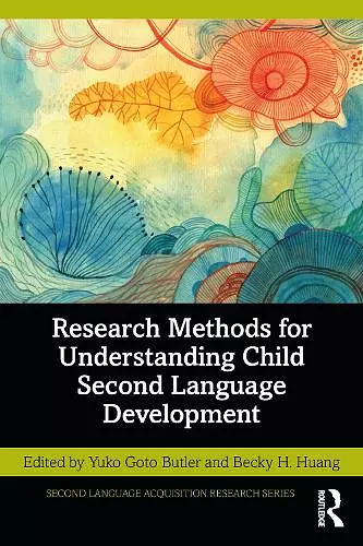 Research Methods for Understanding Child Second Language Development cover