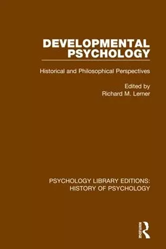 Developmental Psychology cover