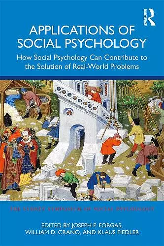 Applications of Social Psychology cover