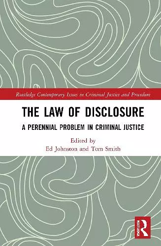 The Law of Disclosure cover