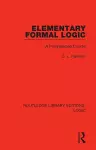 Elementary Formal Logic cover